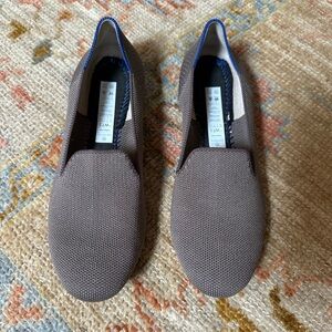 Rothy’s The Loafer Flats Lilac Grey Slip-On Shoes Size 7.5